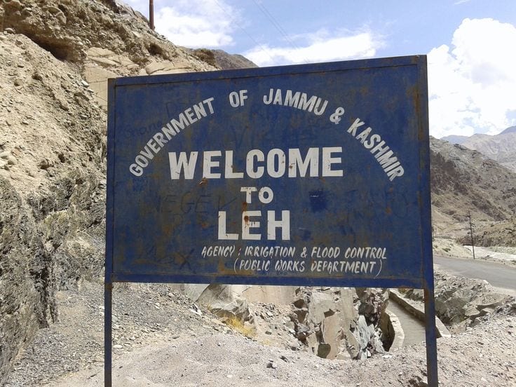Welcome to Leh